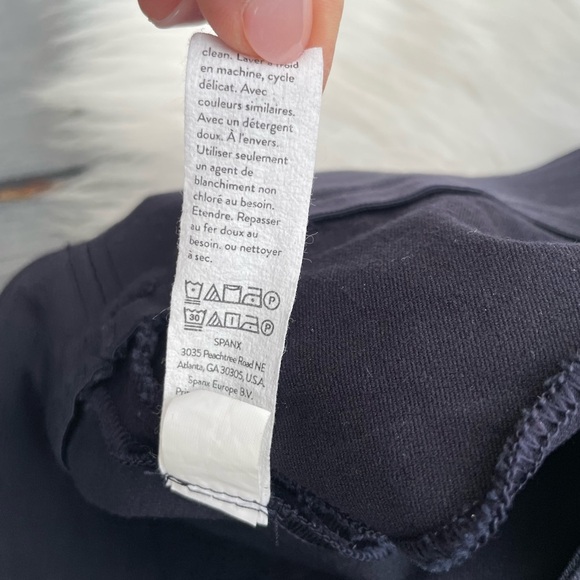 SPANX Polished Kick Flare Pant in Classic Navy Size Large Petite - Picture 12 of 12